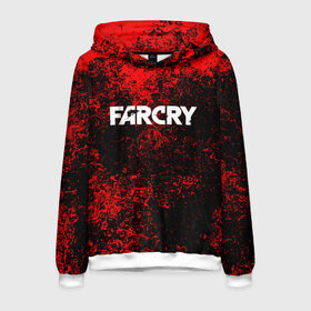 Мужская толстовка 3D с принтом FARCRY в Ухте, 100% полиэстер | двухслойный капюшон со шнурком для регулировки, мягкие манжеты на рукавах и по низу толстовки, спереди карман-кенгуру с мягким внутренним слоем. | Тематика изображения на принте: far cry | far cry 5 | far cry new dawn | far cry primal | farcry | fc 5 | fc5 | game | new dawn | primal | игры | постапокалипсис | фар край | фар край 5
