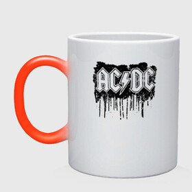 Кружка хамелеон с принтом AC/DC в Ухте, керамика | меняет цвет при нагревании, емкость 330 мл | ac dc | acdc | acdc ас дс | angus | back in black | highway to hell | mckinnon | young | австралийская | ангус янг | ас дс | асдс | блюз | в форме | гитара | группа | крис слэйд | метал | молния | музыка | п | певец | рок | рок н ролл