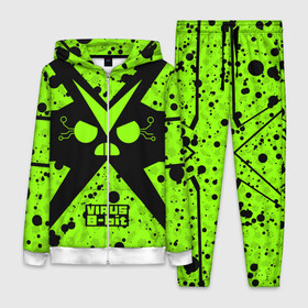 Женский костюм 3D с принтом Brawl Stars: VIRUS 8 BIT в Ухте,  |  | 8 bit | 8bit | brawl | crow | game | leon | sally | spike | stars | virus | бравл | ворон | игра | леон | салли | спайк | старз | старс