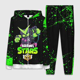 Женский костюм 3D с принтом BRAWL STARS VIRUS 8 BIT в Ухте,  |  | 8 bit | 8 бит | bibi | brawl stars | crow | el brown | leon | leon shark | max | mr.p | sally leon | shark | stars | virus | werewolf | акула | биби | вирус | ворон | леон | оборотень | пингвин