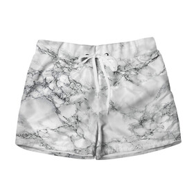 Женские шорты 3D Мрамор: в Ухте, 100% полиэстер | прямой крой, два кармана без застежек по бокам. Мягкая трикотажная резинка на поясе, внутри которой широкие завязки. Длина до середины бедра | камень | мрамор | прикольные картинки | текстура | фон