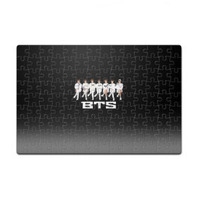 Пазл магнитный 126 элементов BTS: в Ухте, полимерный материал с магнитным слоем | 126 деталей, размер изделия —  180*270 мм | bangtanboys | blackpink | bts | btsarmy | jhope | jimin | jin | jungkook | kimtaehyung | kpop | suga | taehyung | бтс | кпоп