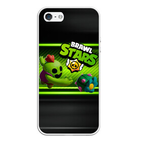 Чехол для iPhone 5/5S матовый brawn stars Spike Спайк: в Ухте, Силикон | Область печати: задняя сторона чехла, без боковых панелей | brawl | brawl stars | brawlstars | brawl_stars | jessie | poco | бравл | бравлстарс | поко