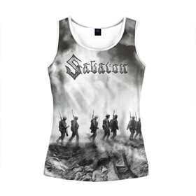 Женская майка 3D Sabaton: в Ухте, 100% полиэстер | круглая горловина, прямой силуэт, длина до линии бедра | battle | panzerkampf | primo victoria | sabaton | the art of war | the great war | атака мертвецов | бисмарк | броден | войны | группа | йоаким | латный ботинок | метал | ночные ведьмы | пауэр | рок | рыцарские доспехи | сабатон