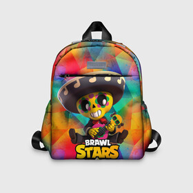 Детский рюкзак 3D с принтом Brawl stars poco Поко в Ухте, 100% полиэстер | лямки с регулируемой длиной, сверху петелька, чтобы рюкзак можно было повесить на вешалку. Основное отделение закрывается на молнию, как и внешний карман. Внутри дополнительный карман. По бокам два дополнительных кармашка | Тематика изображения на принте: brawl | brawl stars | brawlstars | brawl_stars | jessie | poco | бравл | бравлстарс | поко