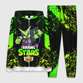 Женский костюм 3D с принтом BRAWL STARS VIRUS 8 BIT в Ухте,  |  | 8 bit | 8 бит | bibi | brawl stars | crow | el brown | leon | leon shark | max | mr.p | sally leon | shark | stars | virus | werewolf | акула | биби | вирус | ворон | леон | оборотень | пингвин