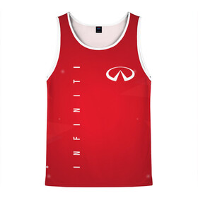 Мужская майка 3D с принтом Infinity в Ухте, 100% полиэстер | круглая горловина, приталенный силуэт, длина до линии бедра. Пройма и горловина окантованы тонкой бейкой | Тематика изображения на принте: auto | g35 | g37 | infinity | m56 | qx56 | qx80 | авто | автомобиль | ам | инфинити | машина | машины | ниссан | спорт | финик