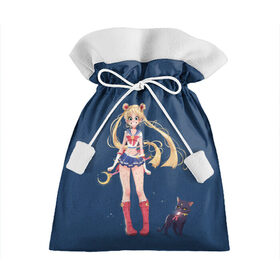 Подарочный 3D мешок с принтом СЕЙЛОР МУН в Ухте, 100% полиэстер | Размер: 29*39 см | anime | japan | manga | sailor moon | аниме | девочка | девушка | лунная призма | манга | сейлор мун | сэйлор мун | япония