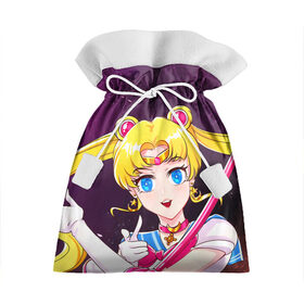Подарочный 3D мешок с принтом Sailor Moon в Ухте, 100% полиэстер | Размер: 29*39 см | anime | japan | manga | sailor moon | аниме | девочка | девушка | луна | лунная призма | манга | сейлор мун | сэйлор мун | япония