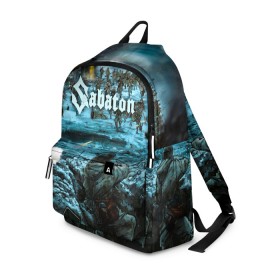 Рюкзак 3D с принтом Sabaton в Ухте, 100% полиэстер | лямки с регулируемой длиной, сверху петелька, чтобы рюкзак можно было повесить на вешалку. Основное отделение закрывается на молнию, как и внешний карман. Внутри два дополнительных кармана, один из которых закрывается на молнию. По бокам два дополнительных кармашка | battle | panzerkampf | primo victoria | sabaton | the art of war | the great war | атака мертвецов | бисмарк | броден | войны | группа | йоаким | латный ботинок | метал | ночные ведьмы | пауэр | рок | рыцарские доспехи | сабатон
