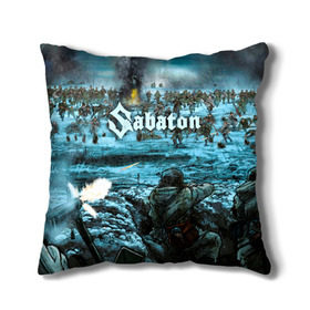 Подушка 3D с принтом Sabaton в Ухте, наволочка – 100% полиэстер, наполнитель – холлофайбер (легкий наполнитель, не вызывает аллергию). | состоит из подушки и наволочки. Наволочка на молнии, легко снимается для стирки | battle | panzerkampf | primo victoria | sabaton | the art of war | the great war | атака мертвецов | бисмарк | броден | войны | группа | йоаким | латный ботинок | метал | ночные ведьмы | пауэр | рок | рыцарские доспехи | сабатон