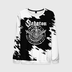 Мужской свитшот 3D с принтом Sabaton в Ухте, 100% полиэстер с мягким внутренним слоем | круглый вырез горловины, мягкая резинка на манжетах и поясе, свободная посадка по фигуре | battle | panzerkampf | primo victoria | sabaton | the art of war | the great war | атака мертвецов | бисмарк | броден | войны | группа | йоаким | латный ботинок | метал | ночные ведьмы | пауэр | рок | рыцарские доспехи | сабатон