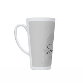 Кружка Латте с принтом BTS Kim SeokJin в Ухте, Белая керамика | Объем 480 мл; Высота 150 мм; Диаметр 90 мм | bts | j pop | k pop | korea | music | nct | pop | pop idols | айдолы | бтс | идолы | к поп | корейская музыка | корея | нст | поп | попса