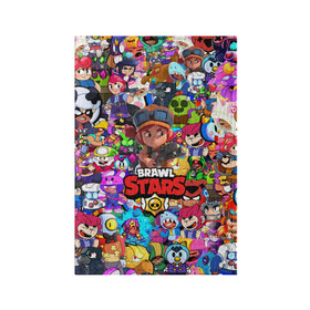 Обложка для паспорта матовая кожа BRAWL STARS:SHELLY: в Ухте, натуральная матовая кожа | размер 19,3 х 13,7 см; прозрачные пластиковые крепления | 8 bit | bibi | brawl stars | brock | bull | crow | dinomike | el primo | leon | mobile game | mr.p | nita | poko | ricochet | stars | tara | бравл старс | ворон | леон | мобильные игры