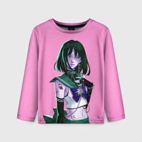 Детский лонгслив 3D SAILOR MOON: в Ухте, 100% полиэстер | длинные рукава, круглый вырез горловины, полуприлегающий силуэт
 | anime | japan | manga | sailor moon | аниме | девочка | девушка | луна | лунная призма | манга | сейлор мун | сэйлор мун | япония