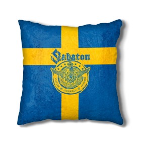 Подушка 3D с принтом Sabaton в Ухте, наволочка – 100% полиэстер, наполнитель – холлофайбер (легкий наполнитель, не вызывает аллергию). | состоит из подушки и наволочки. Наволочка на молнии, легко снимается для стирки | battle | panzerkampf | primo victoria | sabaton | the art of war | the great war | атака мертвецов | бисмарк | броден | войны | группа | йоаким | латный ботинок | метал | ночные ведьмы | пауэр | рок | рыцарские доспехи | сабатон