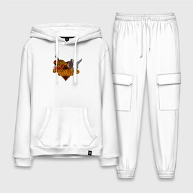 Мужской костюм хлопок с толстовкой Darksiders Genesis: в Ухте,  |  | darksiders | darksiders genesis | game | hell | lucifer | ангел | апокалипсис | война | герой | демон | игра | лого | люцифер | надпись | персонаж | пистолет