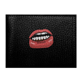 Обложка для студенческого билета Psycho: в Ухте, натуральная кожа | Размер: 11*8 см; Печать на всей внешней стороне | lsd | psycho | кисло | кислота | клубная | психо | психопат | шизик