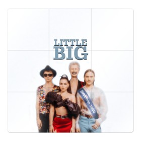 Магнитный плакат 3Х3 с принтом Little Big в Ухте, Полимерный материал с магнитным слоем | 9 деталей размером 9*9 см | Тематика изображения на принте: little big | евровидение | илья прускин