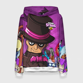 Женская толстовка 3D BRAWL STARS MORTIS: в Ухте, 100% полиэстер | двухслойный капюшон со шнурком для регулировки, мягкие манжеты на рукавах и по низу толстовки, спереди карман-кенгуру с мягким внутренним слоем. | brawl stars | brawl stars mortis | brawler | mortis | бравл старз | бравлер | мортис