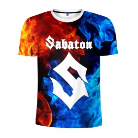 Мужская футболка 3D спортивная с принтом SABATON в Ухте, 100% полиэстер с улучшенными характеристиками | приталенный силуэт, круглая горловина, широкие плечи, сужается к линии бедра | sabaton | skull | даниель муллбак | йоаким броден | крис рёланд | оскар монтелиус | пэр сундстрём | рикард сунден | сабатон | скелет | тоббе энглунд | томми юханссон | ханнес ван дал | черепа