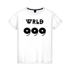 Женская футболка хлопок JUICE WRLD.: в Ухте, 100% хлопок | прямой крой, круглый вырез горловины, длина до линии бедер, слегка спущенное плечо | eminem | juice wrld | marshall bruce mathers | rap | зарубежный реп | маршалл брюс мэтерс | музыка | реп | рэпер | эминем