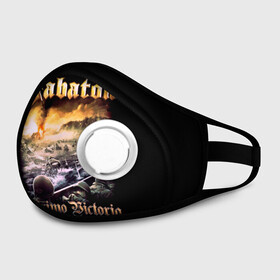 Маска из неопрена с принтом SABATON. в Ухте, неопрен 100% | Форма огибающая нос. Резинки для ушей с дополнительной резинкой на затылке. Клапан для выдоха для активного дыхания при занятиях спортом. Эластичный материал маски и окантовки для лучшего растяжения и прилегания маски.  | sabaton | даниель муллбак | йоаким броден | крис рёланд | оскар монтелиус | пэр сундстрём | рикард сунден | сабатон | тоббе энглунд | томми юханссон | ханнес ван дал
