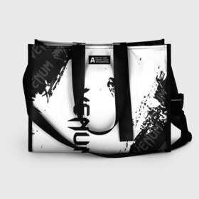 Сумка-шоппер 3D VENUM: в Ухте, 100% полиэстер | застегивается на металлическую кнопку; внутренний карман застегивается на молнию. Стенки укреплены специальным мягким материалом, чтобы защитить содержимое от несильных ударов
 | mma | snake | sports | ufc | venum | venum mma | бокс | борьба | бренд | венум | единоборства | змея | мма | спорт | юфс