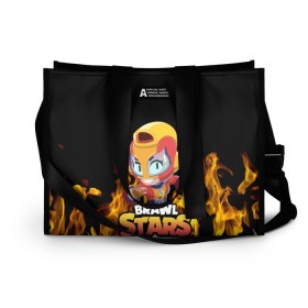 Сумка-шоппер 3D с принтом Brawl stars leon max. в Ухте, 100% полиэстер | застегивается на металлическую кнопку; внутренний карман застегивается на молнию. Стенки укреплены специальным мягким материалом, чтобы защитить содержимое от несильных ударов
 | bea | bib | brawl stars | crow | el brown | leon | max | nita | sally leon | shark | акула | биа | биби | бравл старс | ворон | игра | леон | макс | нита | оборотень | салли леон | сэлли леон | шарк | эл браун