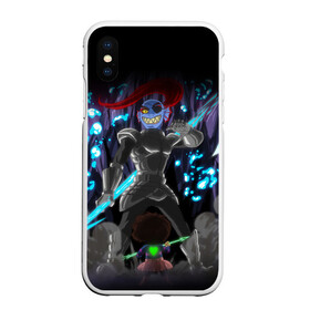 Чехол для iPhone XS Max матовый UNDERTALE: в Ухте, Силикон | Область печати: задняя сторона чехла, без боковых панелей | asriel dreemurr | chara | frisk | gaster blaster | sans | undertale | азриэль дримурр | андертейл | гастер | меттатон | санс | фриск | чара