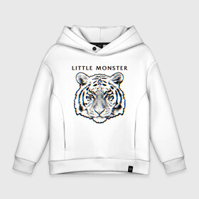 Детское худи Oversize хлопок Little Monster: в Ухте, френч-терри — 70% хлопок, 30% полиэстер. Мягкий теплый начес внутри —100% хлопок | боковые карманы, эластичные манжеты и нижняя кромка, капюшон на магнитной кнопке | rock | royal blood | бен тетчер | королевская кровь | майк керр | рок | рок дуэт | рок музыка | рокеры
