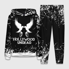 Женский костюм 3D (с толстовкой) Hollywood Undead: в Ухте,  |  | charlie scene | danny | funny man | hollywood | hollywood undead | j dog | johnny 3 tears | undead | андед | голивуд | голливудская нежить | группа | кранккор | метал | нежить | реп | рок | рэп | рэпкор