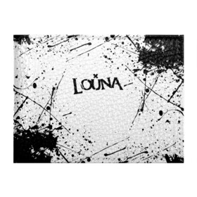 Обложка для студенческого билета с принтом LOUNA в Ухте, натуральная кожа | Размер: 11*8 см; Печать на всей внешней стороне | louna | tracktor bowling | альтернативный метал | альтернативный рок | гранж | лу | луна | ню метал | панк рок | хард рок