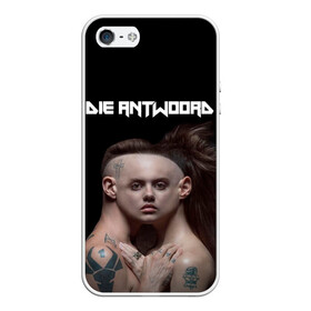 Чехол для iPhone 5/5S матовый с принтом Die Antwoord House of zef в Ухте, Силикон | Область печати: задняя сторона чехла, без боковых панелей | 2020 | album | die antwoord | house of zef | ninja | yolandi | альбом | йоланди | ниндзя | обложка