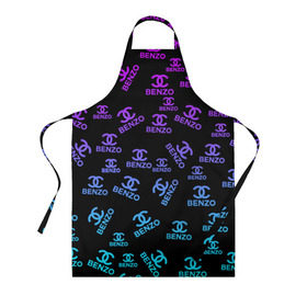 Фартук 3D с принтом Benzo Gang - Big Baby Tape в Ухте, 100% полиэстер | общий размер — 65 х 85 см, ширина нагрудника — 26 см, горловина — 53 см, длина завязок — 54 см, общий обхват в поясе — 173 см. Принт на завязках и на горловине наносится с двух сторон, на основной части фартука — только с внешней стороны | baby | big | dj tape | dragonborn | freestyle | hoodrich tales | music | tape | wow tv | биг бейби | егор | клип | музыка | олегович | ракитин | тейп