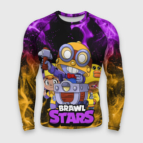 Мужской рашгард 3D с принтом BRAWL STARS CARL в Ухте,  |  | bea | brawl stars | brawl stars carl | brawler | carl | sally leon | беа | бравл старз | бравлер | игры | карл | салли леон