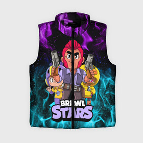 Женский жилет утепленный 3D с принтом BRAWL STARS COLT в Ухте,  |  | bea | brawl stars | brawl stars colt | brawler | colt | sally leon | беа | бравл старз | бравлер | кольт | салли леон