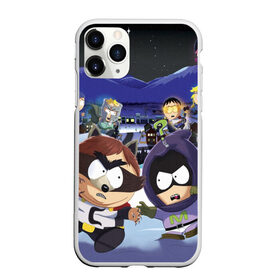Чехол для iPhone 11 Pro матовый с принтом ЮЖНЫЙ ПАРК в Ухте, Силикон |  | kenny | south park | кенни | мультфильмы | южный парк
