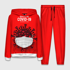 Женский костюм 3D (с толстовкой) 2019 nCoV Коронавирус: в Ухте,  |  | 2019 ncov | covid 19 | pandemic | philippines | вирус | вспышка | китай | корона вирус | коронавирус | ухань | уханьский | эпидемия