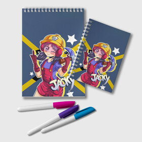 Блокнот JACKY: в Ухте, 100% бумага | 48 листов, плотность листов — 60 г/м2, плотность картонной обложки — 250 г/м2. Листы скреплены удобной пружинной спиралью. Цвет линий — светло-серый
 | 8 bit | barley | brawl stars | brock | bull | colt | crow | dynamike | frank | jessie | leon | nita | барли | бравл старс | брок | булл | ворон | джесси | динамайк | кольт | леон | фрэнк