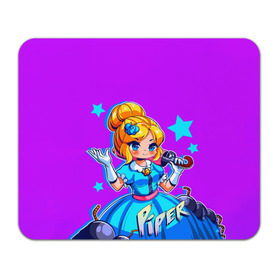 Коврик для мышки прямоугольный с принтом PIPER в Ухте, натуральный каучук | размер 230 х 185 мм; запечатка лицевой стороны | 8 bit | barley | brawl stars | brock | bull | colt | crow | dynamike | frank | jessie | leon | nita | барли | бравл старс | брок | булл | ворон | джесси | динамайк | кольт | леон | фрэнк