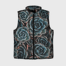 Женский жилет утепленный 3D ЦВЕТЫ РОЗЫ  STEEL ROSES: в Ухте,  |  | bloom | blossom | flos | flowers | steel roses | красота | лепестки | растения | цветки | цветы