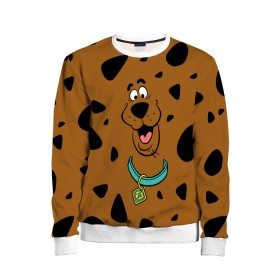 Детский свитшот 3D с принтом Scooby-Doo в Ухте, 100% полиэстер | свободная посадка, прямой крой, мягкая тканевая резинка на рукавах и понизу свитшота | scooby doo | vdosadir | скуберт фон дуенхеймер | скуби ду | уильям ханна