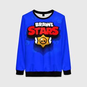 Женский свитшот 3D с принтом BRAWL STARS в Ухте, 100% полиэстер с мягким внутренним слоем | круглый вырез горловины, мягкая резинка на манжетах и поясе, свободная посадка по фигуре | 8 bit | barley | brawl stars | brock | bull | colt | crow | dynamike | frank | jessie | leon | nita | барли | бравл старс | брок | булл | ворон | джесси | динамайк | кольт | леон | фрэнк