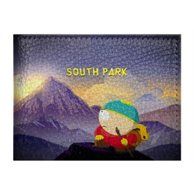 Обложка для студенческого билета ЮЖНЫЙ ПАРК: в Ухте, натуральная кожа | Размер: 11*8 см; Печать на всей внешней стороне | cartman | kenny | kyle | south park | stan | кайл | картман | кенни | стэн | южный парк
