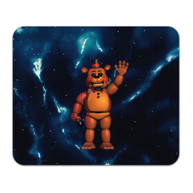 Коврик для мышки прямоугольный с принтом Five Nights At Freddys в Ухте, натуральный каучук | размер 230 х 185 мм; запечатка лицевой стороны | Тематика изображения на принте: 5 ночей с фредди | five nights at freddys | fnaf | horror | nightmare | страшилки | ужасы | фнаф | фредди фазбер | хоррор