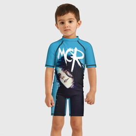 Детский купальный костюм 3D MCR: в Ухте, Полиэстер 85%, Спандекс 15% | застежка на молнии на спине | gerard way | mcr | my chemical romance | альтернативный | группа | джерард уэй | май кемикал романс | мкр | мой химический роман | мхр | мцр | панк | поп | поппанк | рок | рэй торо