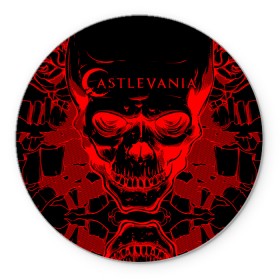Коврик для мышки круглый с принтом Castlevania в Ухте, резина и полиэстер | круглая форма, изображение наносится на всю лицевую часть | alucard | castlevania | dracula | ultimate | алукард | аниме | ван | дракула | кастлвания | хеллсинг