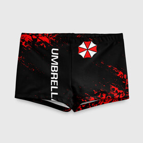 Детские купальные плавки 3D с принтом UMBRELLA CORP в Ухте, Полиэстер 85%, Спандекс 15% | Слитный крой, подклад по переду изделия, узкие бретели | ada wong | biohazard | leon | nemesis | project resistance | raccoon city | re | re3 | resident evil | resident evil 3 | rpd | stars | umbrella | ада вонг | амбрелла | немезис | ужасы