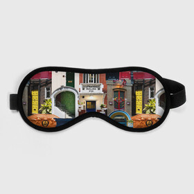 Маска для сна 3D с принтом London doors цифровой коллаж в Ухте, внешний слой — 100% полиэфир, внутренний слой — 100% хлопок, между ними — поролон |  | англия | архитектура | великобритания | двери | дверь | лондон | окно | проем | туризм | цифровой коллаж